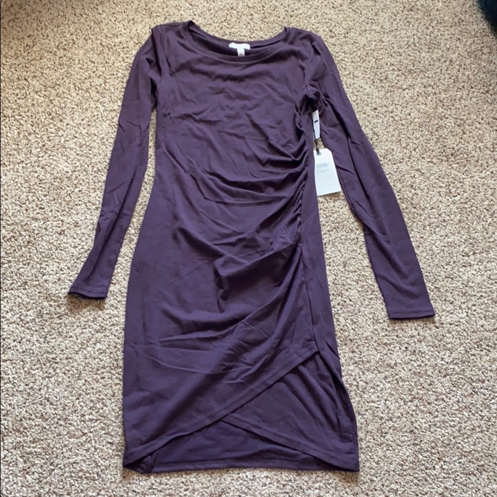 Purple longsleeve dress size Small NWT